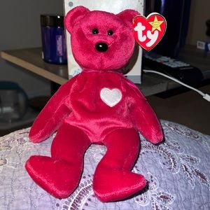 Rare valentina beanie babie